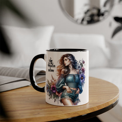 Funny Accent Mug - My Taste in Men is Probably a Disability Humor 11oz Cup