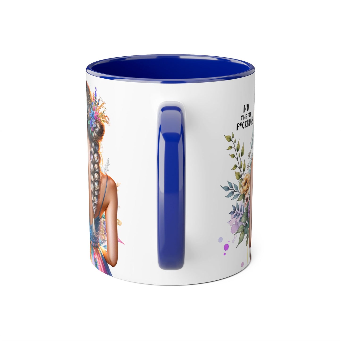 Funny Accent Mug - No Time For F*boys 11oz
