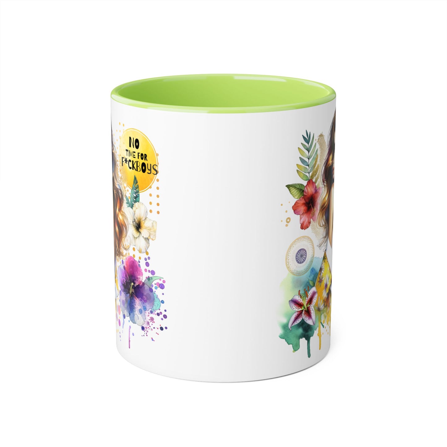 Funny Accent Mug - No Time For F*boys 11oz