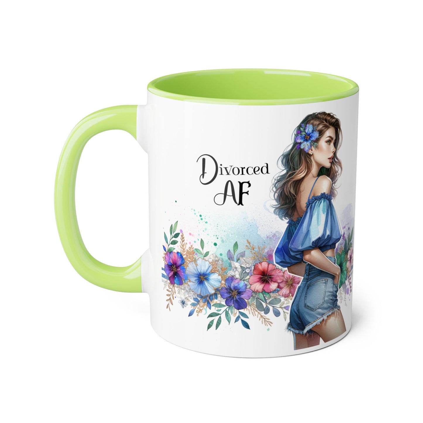 Divorced AF Accent Mug | Floral Design | Coffee Cup for Empowerment | Gift for Divorcees | Self-Care Mug | Celebrating New Beginnings [...]