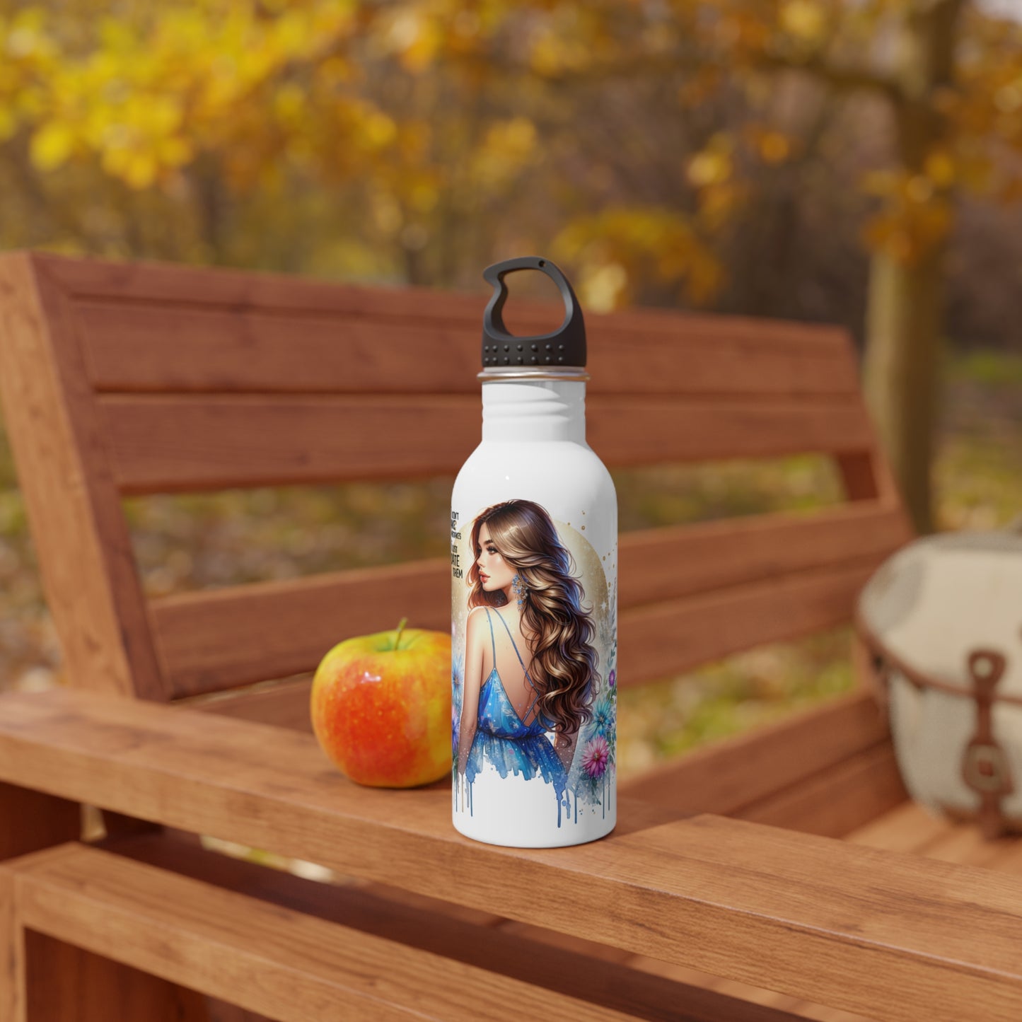 I Don't Make Mistakes, I Date Them Stylish Stainless Steel Water Bottle with Floral Design, Elevated Gift, Outdoor Hydration, Motivational Water Bottle, Unique Travel [...]