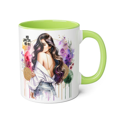 It's Not Me, It's You Humoristic Chic Accent Mugs - Artistic Coffee Cup for Trendsetters, Unique Gift for Her, Birthday Present, Inspirational Mug, Stylish Drinkware