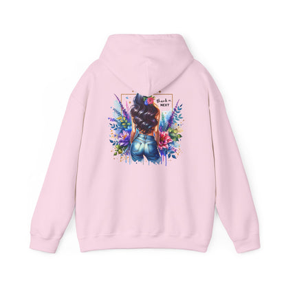 Thank U, Next Colorful Artistic Hooded Sweatshirt for Creative Souls, Stylish Gift for Art Lovers, Cozy Casual Wear, Unique Sweatshirt, Vibrant Hoodie