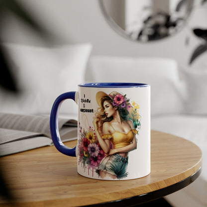 I Survived a Narcissist Floral Accent Mug, Coffee Cup Gift, Self-Care, Empowerment, Inspirational Tea Mug, Narcissist Survivor, Floral [...]
