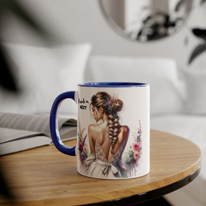 Thank U, Next Boho Floral Accent Mug