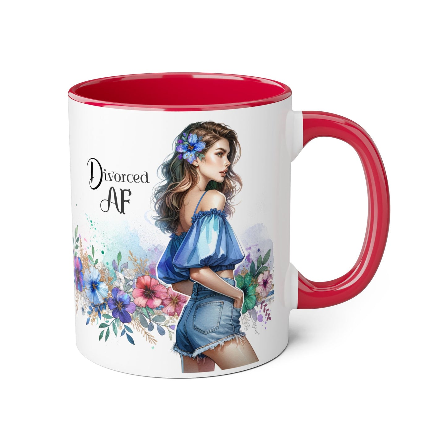 Divorced AF Accent Mug | Floral Design | Coffee Cup for Empowerment | Gift for Divorcees | Self-Care Mug | Celebrating New Beginnings [...]