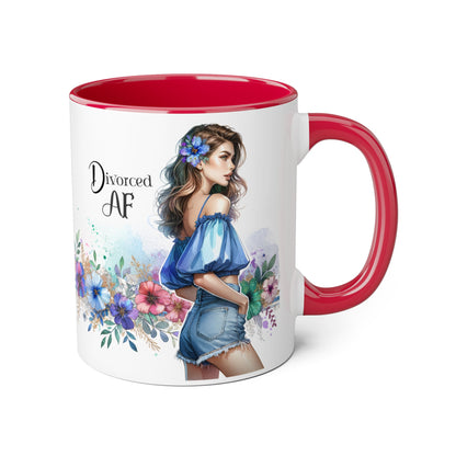 Divorced AF Accent Mug | Floral Design | Coffee Cup for Empowerment | Gift for Divorcees | Self-Care Mug | Celebrating New Beginnings [...]