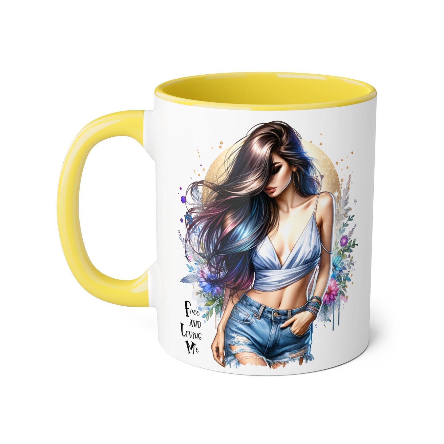 Vibrant Accent Mugs, 11oz with Artistic Design – Perfect for Coffee Lovers and Gift Occasions: Home Decor, Unique Gifts, Art Mugs, [...]