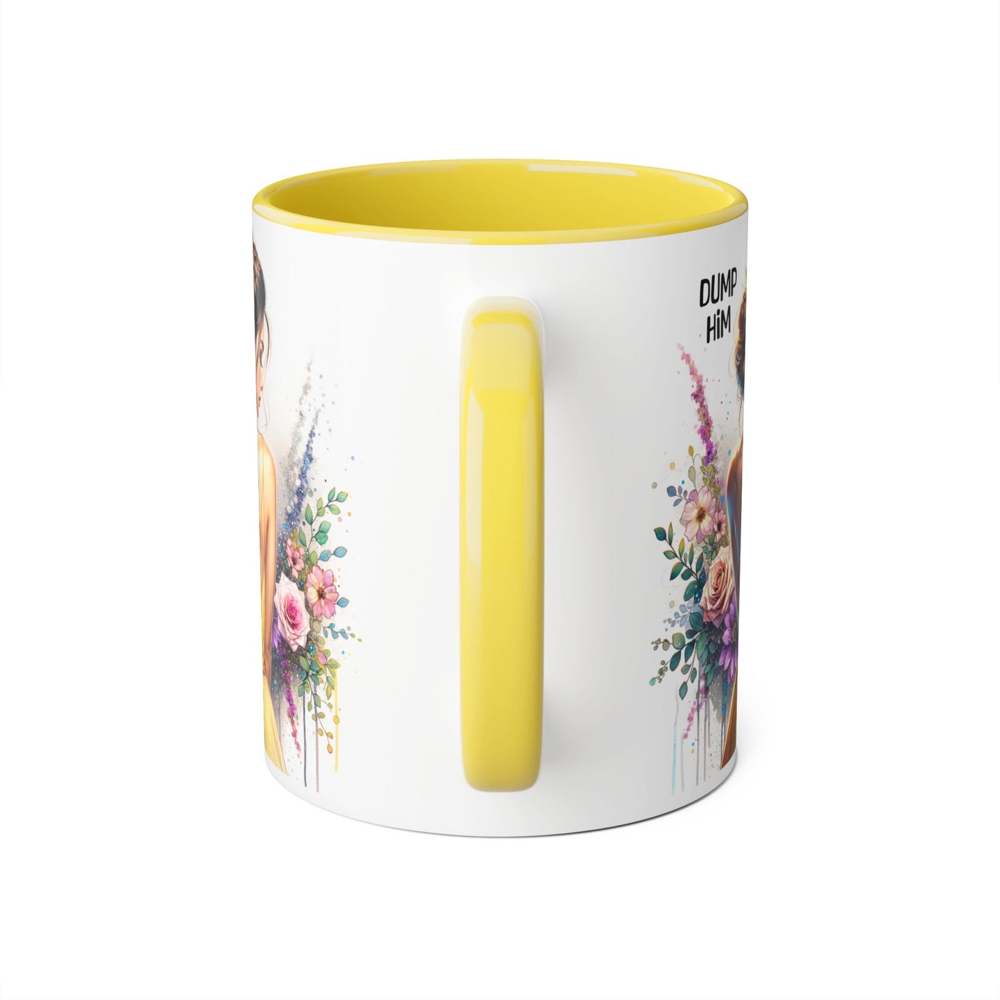 Dump Him Funny Accent Mug 11oz