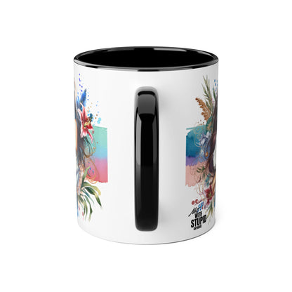 Mug - Not With Stupid Anymore Humoristic 11oz Accent Mug