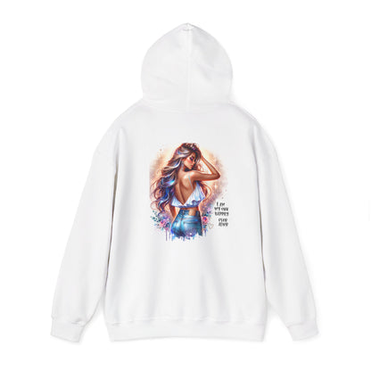I Am My Own Happily Ever After Unisex Hooded Sweatshirt - Inspirational Art Print, Perfect for Everyday Comfort