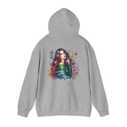 Breakup Hoodie - Unisex Hooded Sweatshirt Lost You and Found Me Design