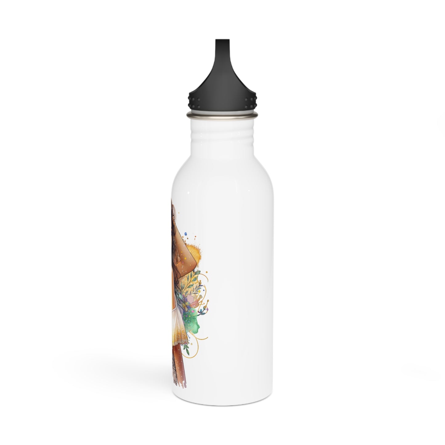 Thank U, Next Colorful Stainless Steel Water Bottle with Artistic Design, Outdoor Hydration, Gift for Her, Fitness Accessory, Unique Water Bottle, [...]