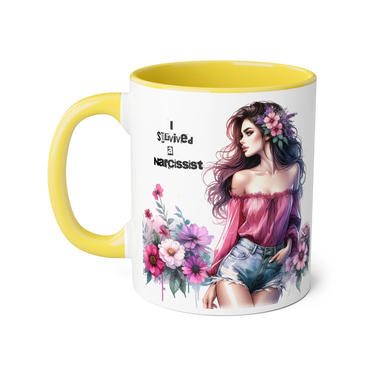 Survivor Mug: Empowering Gift for Self-Care, Unique Coffee Cup, Narcissist Recovery, Inspirational Drinkware, Motivational Home Decor
