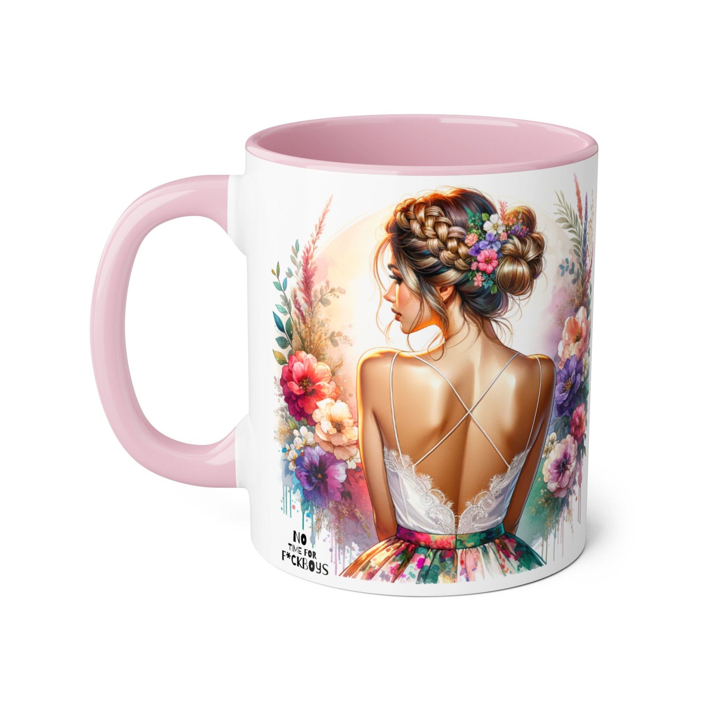 Funny Accent Mug - No Time For F*boys 11oz