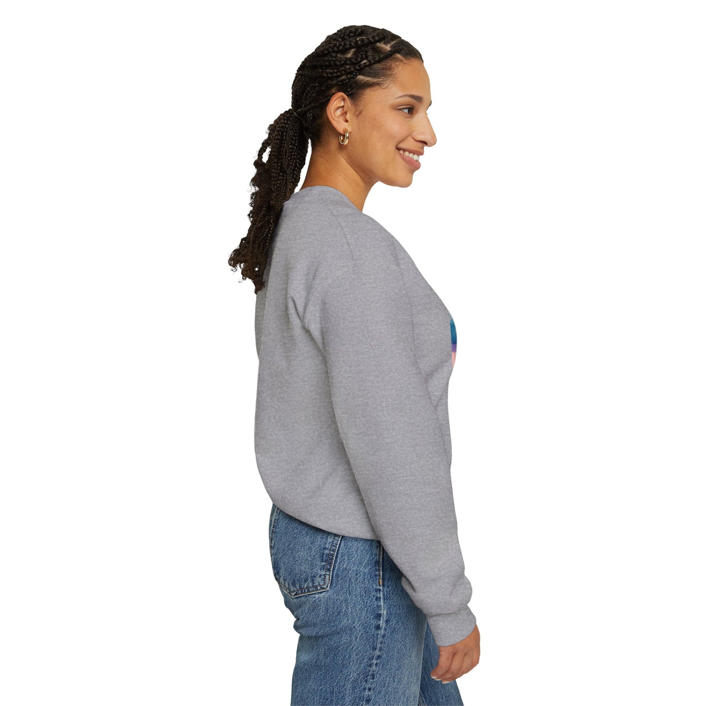 Lost You And Found Me Artistic Unisex Sweatshirt for Comfort and Style - Cozy Apparel, Gift for Her, Trendy Fashion, Relaxed Fit, Casual Wear