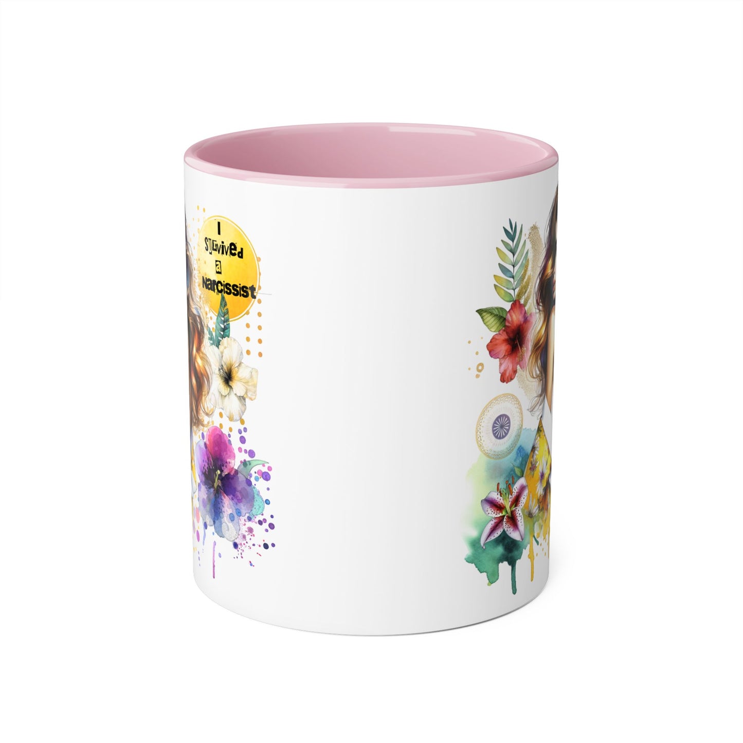 Vibrant Floral Art Mug – Perfect Gift for Mug Lovers, Home Decor, Coffee Lovers, Birthday Gift, Inspiring Drinkware