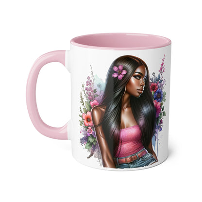 Yuck Fou Floral Portrait Accent Mug, 11oz - Perfect Gift for Coffee Lovers, Artistic Home Decor, Flower Lover's Mug, Unique Tea Cup, Birthday [...]