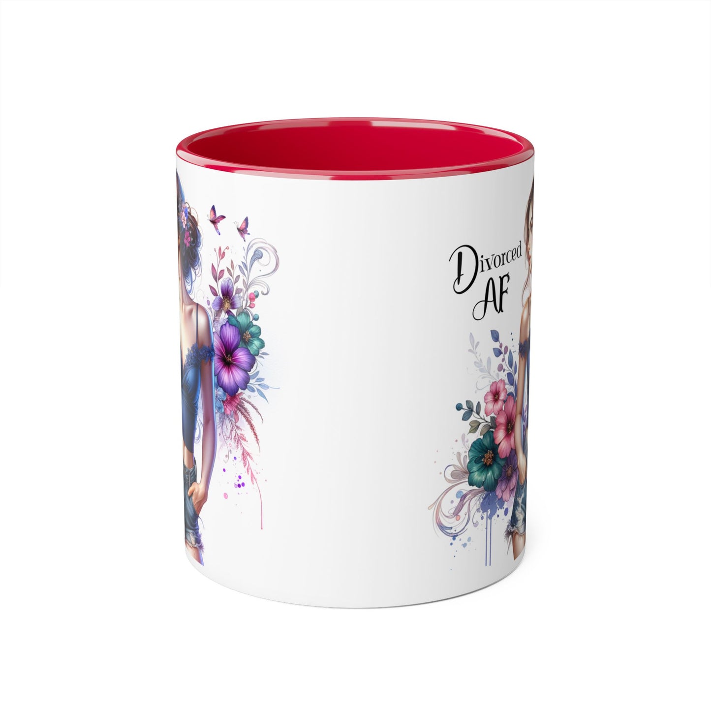 Mug - Divorced AF 11oz Accent Mug