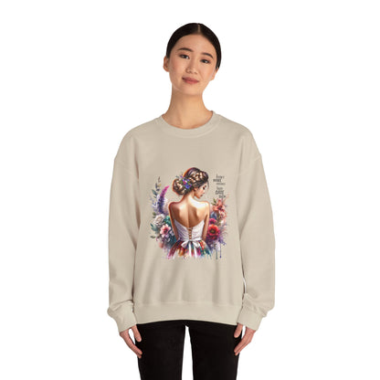 I Don`t  Make Mistakes, I Just Date Them Floral Art Sweatshirt, Unisex Pullover, Cozy Gift, Spring Fashion, Artwork Apparel, Perfect for Mother's Day