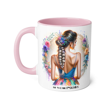 Funny Accent Mug - No Time For F*boys 11oz
