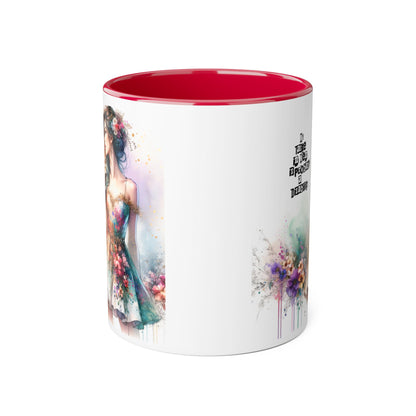 Funny Accent Mug - My Taste in Men is Probably a Disability Humor 11oz Cup