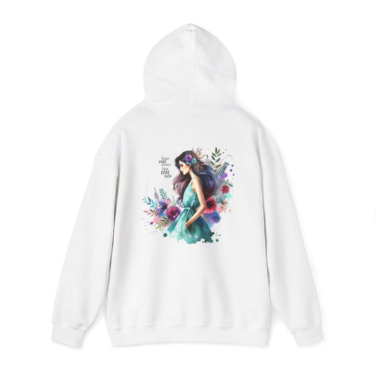 I Don`t  Make Mistakes, I Just Date Them Artistic Floral Hoodie - Women’s Fashion, Cozy Sweatshirt, Graphic Pullover, Gift for Her, Trendy Streetwear