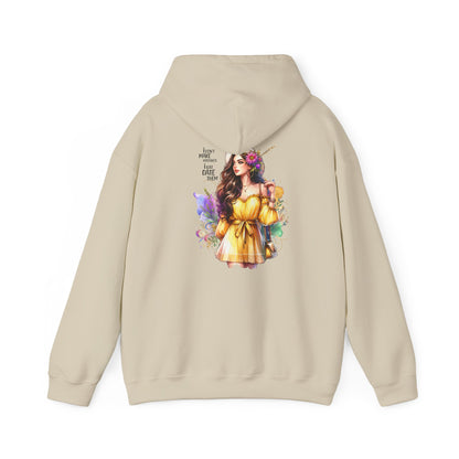 I Don`t Make Mistakes, I Just Date Them Vibrant Floral Art Hoodie - Unisex Heavy Blend Sweatshirt For Cozy Days, Ideal For Gift Giving, Casual Wear, Spring Celebrations
