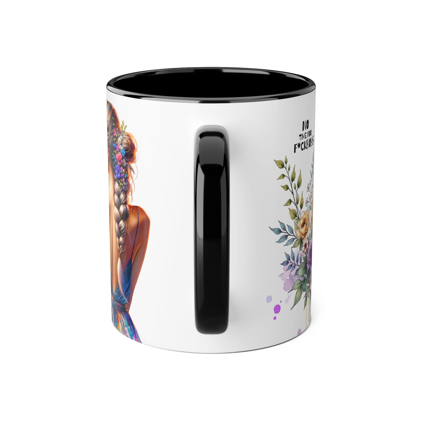 Funny Accent Mug - No Time For F*boys 11oz