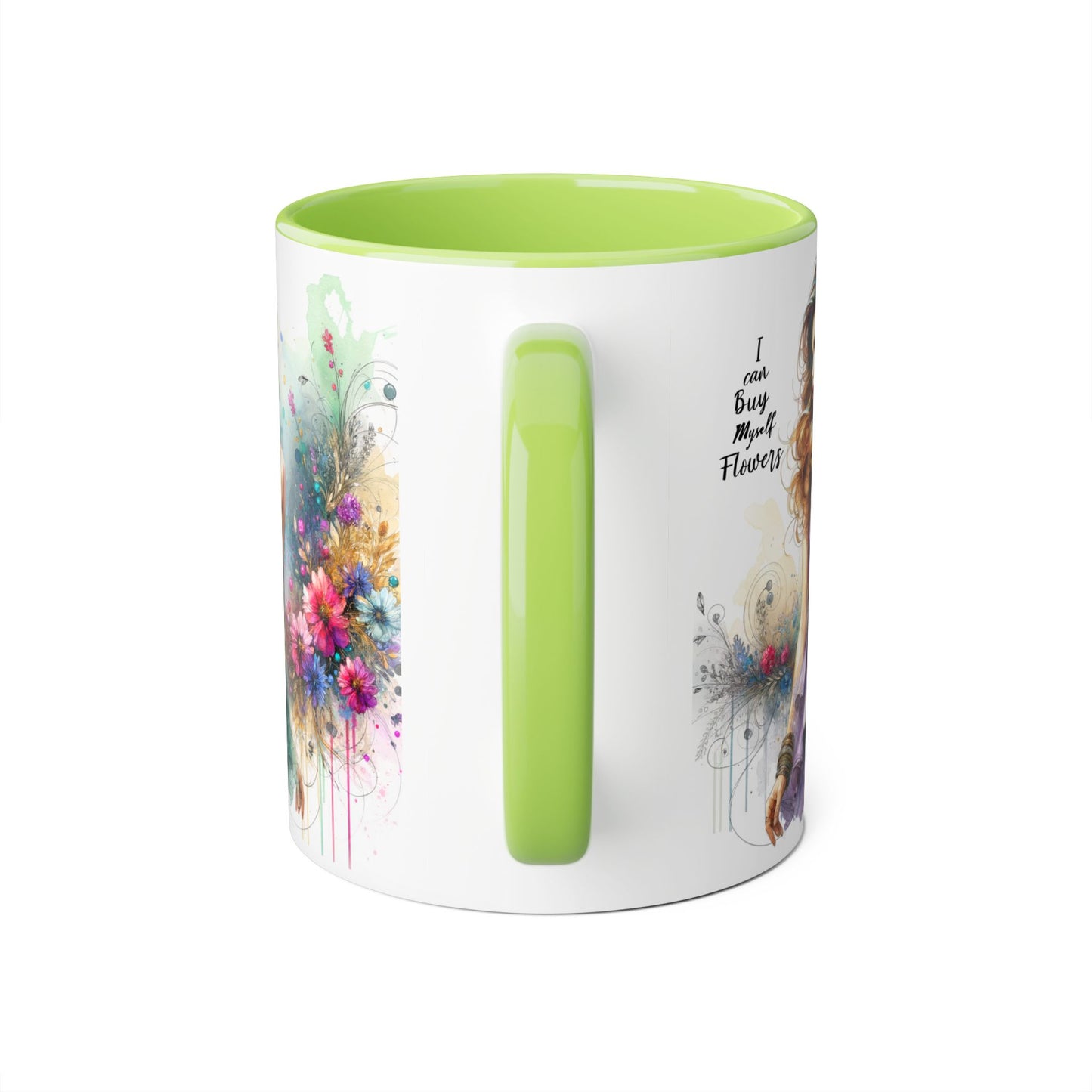 I Can Buy Myself Flowers Accent Mug