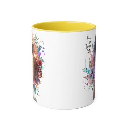 Artistic Floral Accent Mug for Coffee Lovers, Unique Gift for Birthdays, Inspirational Home Decor, Perfect for Tea and Coffee, [...]