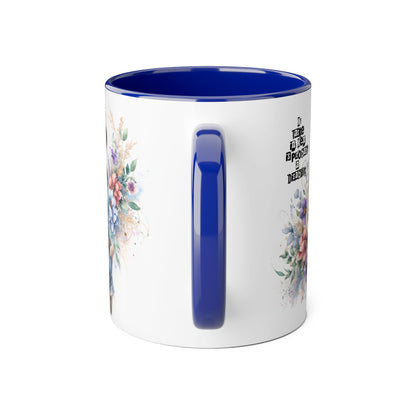 Funny Accent Mug - My Taste in Men is Probably a Disability Humor 11oz Cup