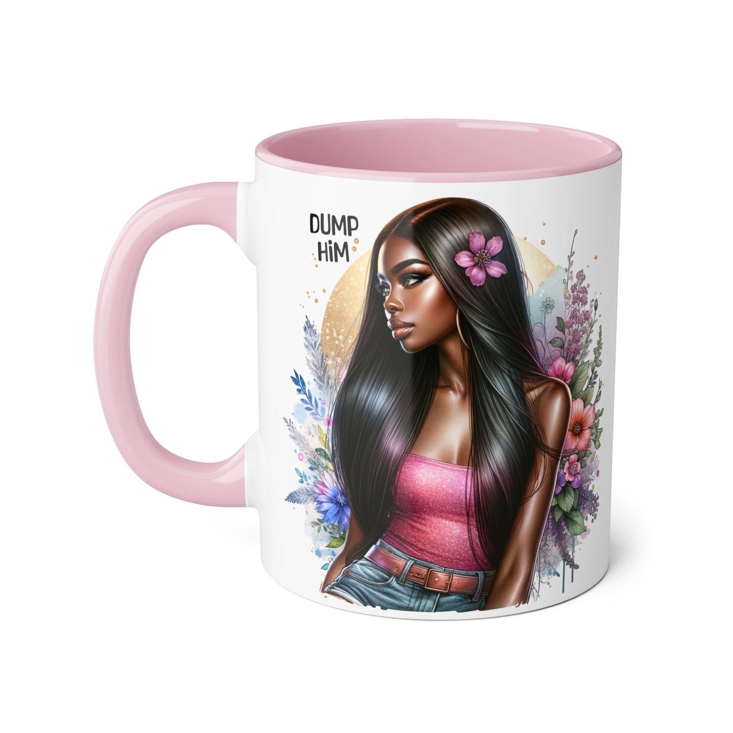 Empowerment Mug, Stylish Art Mug, Coffee Lover Gift, Inspirational Mug, Unique Art Mug, Affirmation Gift