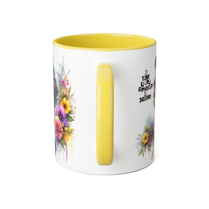 Funny Accent Mug - My Taste in Men is Probably a Disability Humor 11oz Cup
