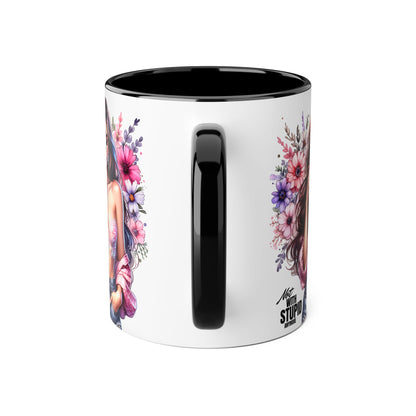 Mug - Not With Stupid Anymore Humoristic 11oz Accent Mug