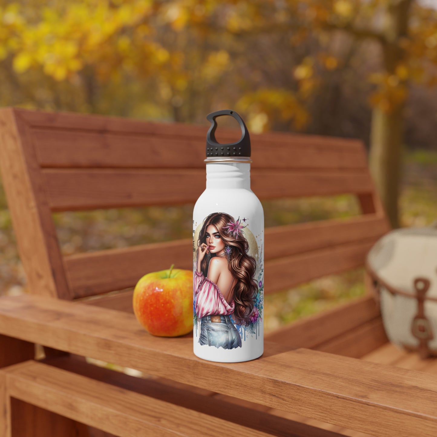 I Don't Make Mistakes, I Date Them Stylish Stainless Steel Water Bottle, Trendy Hydration Flask, Eco-Friendly Gift, Fitness Water Bottle, Floral Water Bottle, [...]