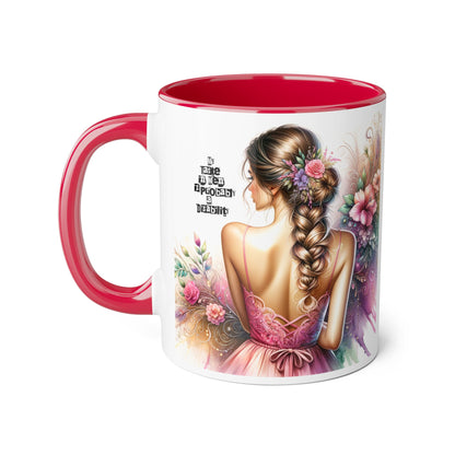 Funny Accent Mug - My Taste in Men is Probably a Disability Humor 11oz Cup