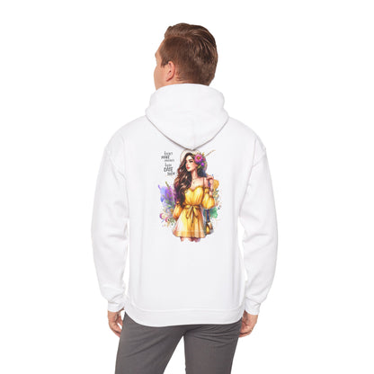 I Don`t Make Mistakes, I Just Date Them Vibrant Floral Art Hoodie - Unisex Heavy Blend Sweatshirt For Cozy Days, Ideal For Gift Giving, Casual Wear, Spring Celebrations