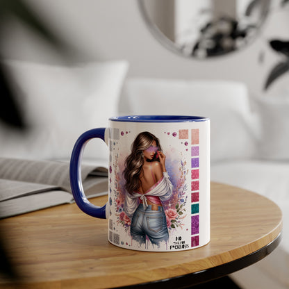 Funny Accent Mug - No Time For F*boys 11oz