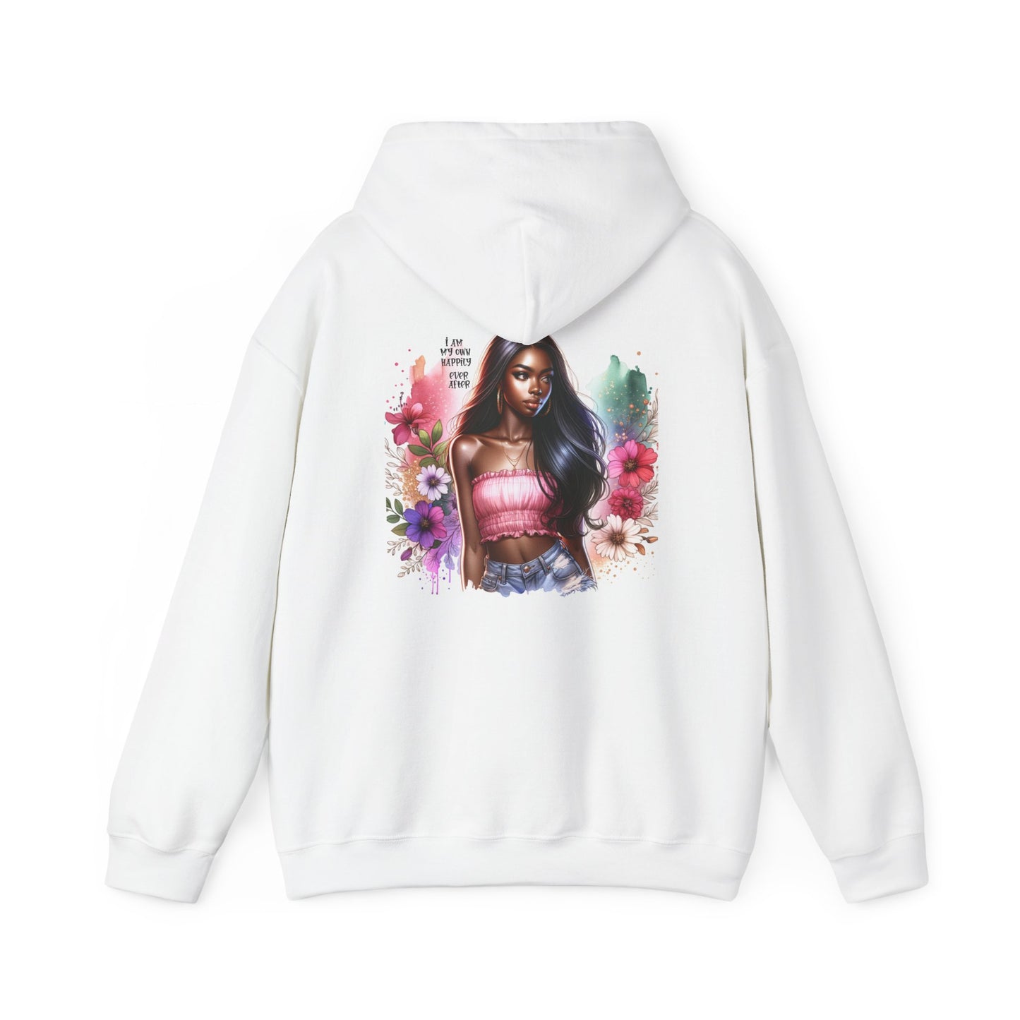 I Am My Own Happily Ever After Cosmic Vibes Unisex Hoodie with Artistic Design