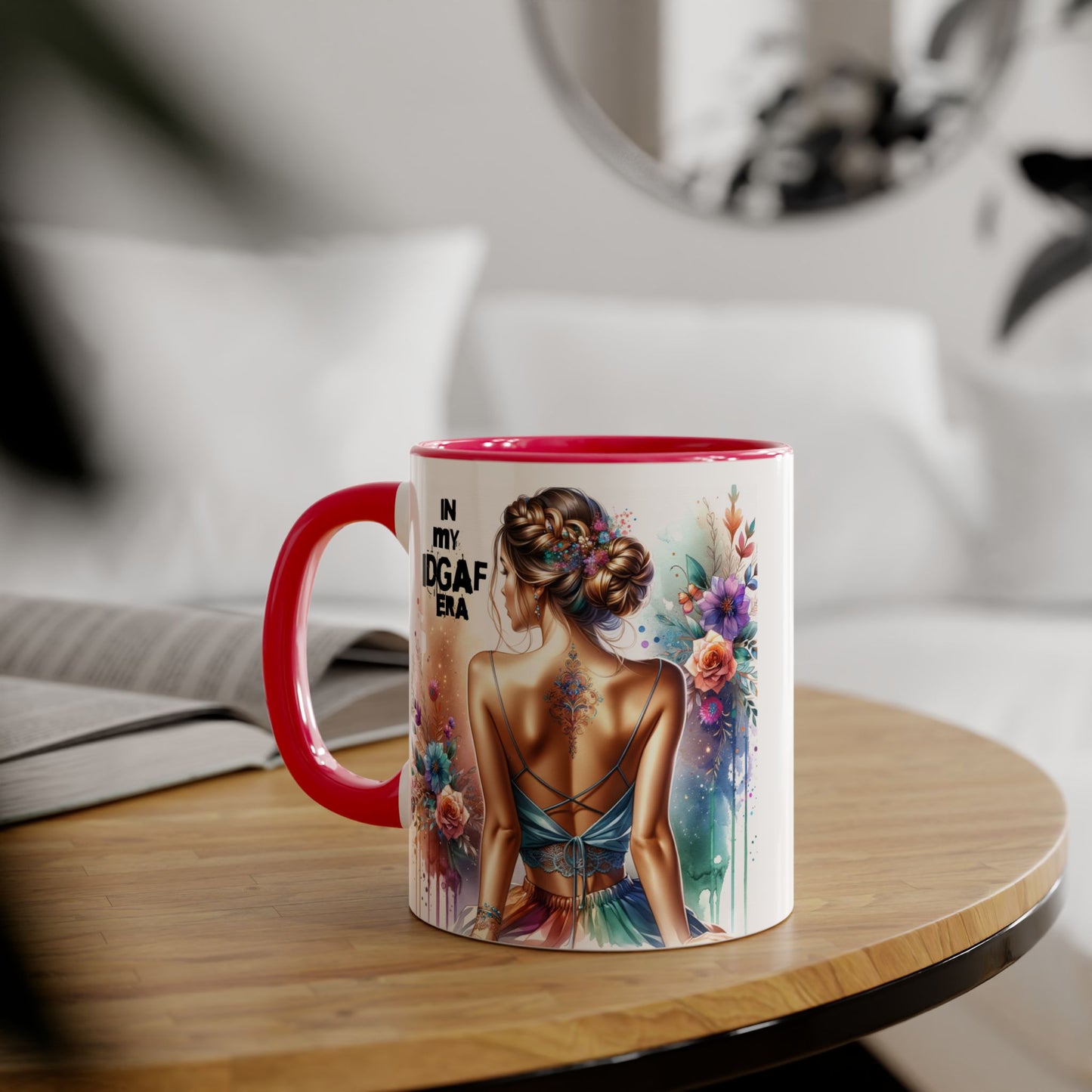 Sassy Accent Mug, Coffee Cup for Her, Gift for Friends, Ideal for Birthdays, Self-Care, Relaxation, and Everyday Use