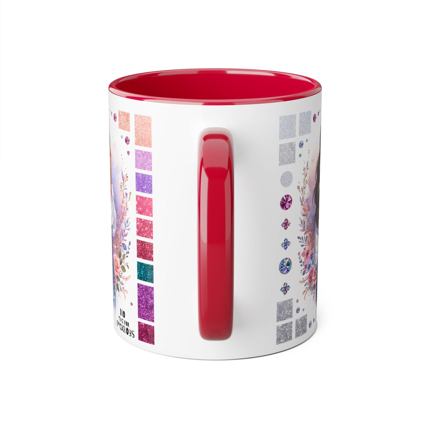 Funny Accent Mug - No Time For F*boys 11oz