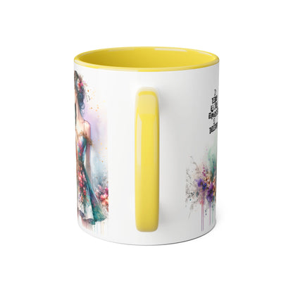 Funny Accent Mug - My Taste in Men is Probably a Disability Humor 11oz Cup