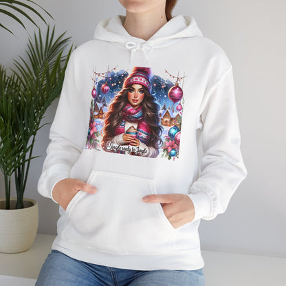 Christmas Hooded Unisex Sweatshirt - Single And Ready to Jingle