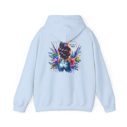 Thank U, Next Colorful Artistic Hooded Sweatshirt for Creative Souls, Stylish Gift for Art Lovers, Cozy Casual Wear, Unique Sweatshirt, Vibrant Hoodie