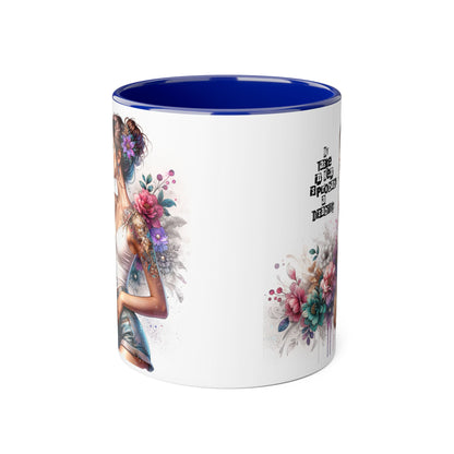 Funny Accent Mug - My Taste in Men is Probably a Disability Humor 11oz Cup