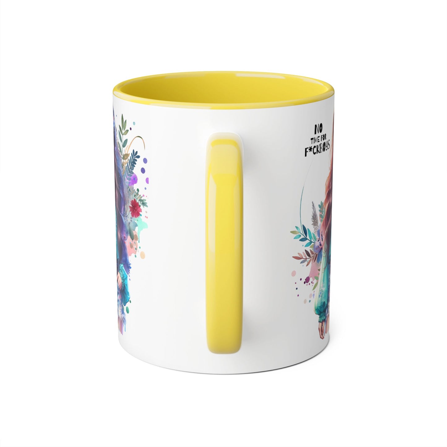 Funny Accent Mug - No Time For F*boys 11oz