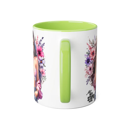 Mug - Not With Stupid Anymore Humoristic 11oz Accent Mug