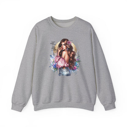 I Don't Make Mistakes, I Just Date Them Boho Chic Crewneck Sweatshirt, Cozy Gift for Her, Fashionable Layering Piece, Art-Inspired Apparel, Perfect for Special Occasions
