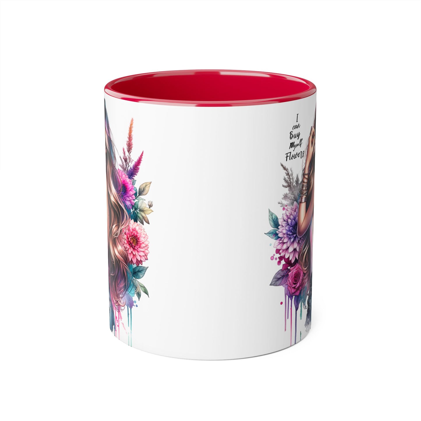 I Can Buy Myself Flowers Bohemian Flower Mug | I’m Busy Being Fabulous Coffee Cup, Floral Mug, Gift for Flower Lovers, Home Decor, Coffee Lover's Essential